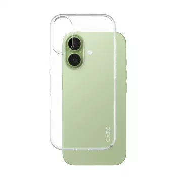PanzerGlass X-Ray Soft Basic -muotikotelo iPhone 17:lle, läpinäkyvä