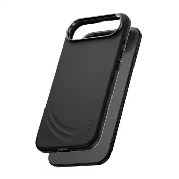 PanzerGlass CARE™ Flow Case -suojakotelo musta MagSafe-yhteensopiva iPhone Air