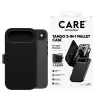 PanzerGlass CARE Tango 2-in-1 -lompakkokotelo MagSafe-yhteensopiva iPhone Air — musta