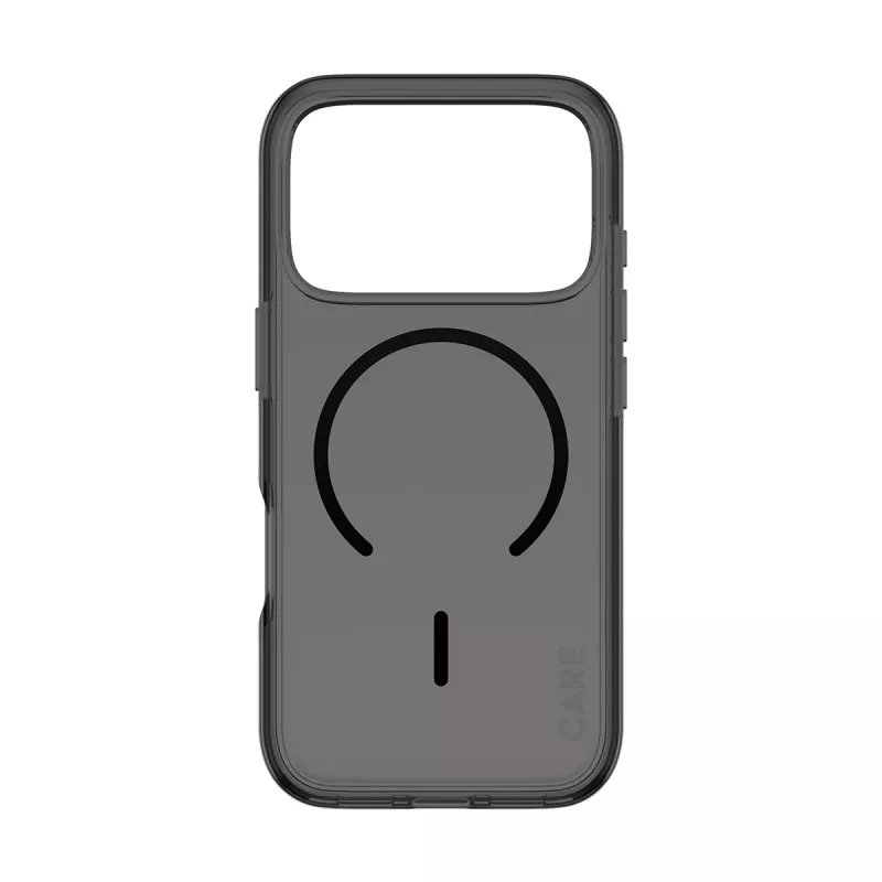 PanzerGlass CARE™ Urban Explorer Smokey mustalla MagSafe -suojakotelo iPhone 17 Pro (TPU, musta)