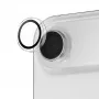 PanzerGlass Hoops -kameran linssinsuoja iPhone Air — karkaistu lasi ja silikoni, läpinäkyvä, 1 kpl