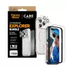 PanzerGlass CARE 3-in-1 Flagship Explorer -näytönsuojauspaketti iPhone 17 Pro – karkaistu lasi, PET, silikoni, läpinäkyvä