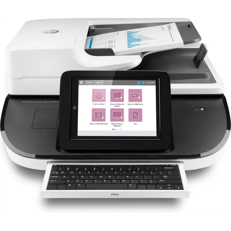 HP Flow 8500 fn2 tasoskanneri & ADF-skanneri 600 x 600 DPI