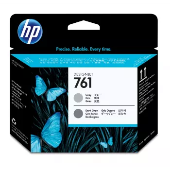 HP 761 CH647A DesignJet tulostuspää, mustesuihku, harmaa/tummanharmaa, DesignJet T7100, T7200 -tulostimille