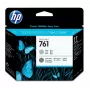 HP 761 harmaa/tummanharmaa DesignJet tulostuspää, HP DesignJet T7100 -tulostin, lämpömustesuihku, harmaa, Singapore, 28 mm, 143 mm