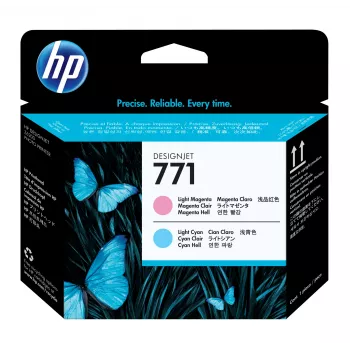 HP 771 vaaleanmagenta/vaaleansyaani DesignJet tulostuspää