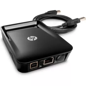 HP Jetdirect LAN -lisälaite HP 8FP31A leveys 87 mm syvyys 121,3 mm korkeus 27,5 mm
