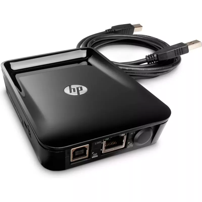 HP Jetdirect LAN -lisälaite HP 8FP31A leveys 87 mm syvyys 121,3 mm korkeus 27,5 mm