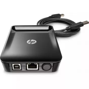 HP Jetdirect LAN -lisälaite HP 8FP31A leveys 87 mm syvyys 121,3 mm korkeus 27,5 mm