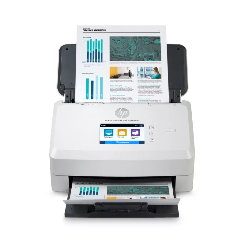HP Scanjet Enterprise Flow N7000 syöttöskanneri 600 x 600 DPI A4 valkoinen