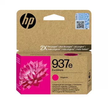 HP 937e EvoMore magenta alkuperäinen mustekasetti