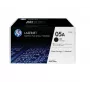 HP 05A 2 kpl:n pakkaus musta alkuperäiset LaserJet värikasetit, 4600 sivua, musta, 2 kpl