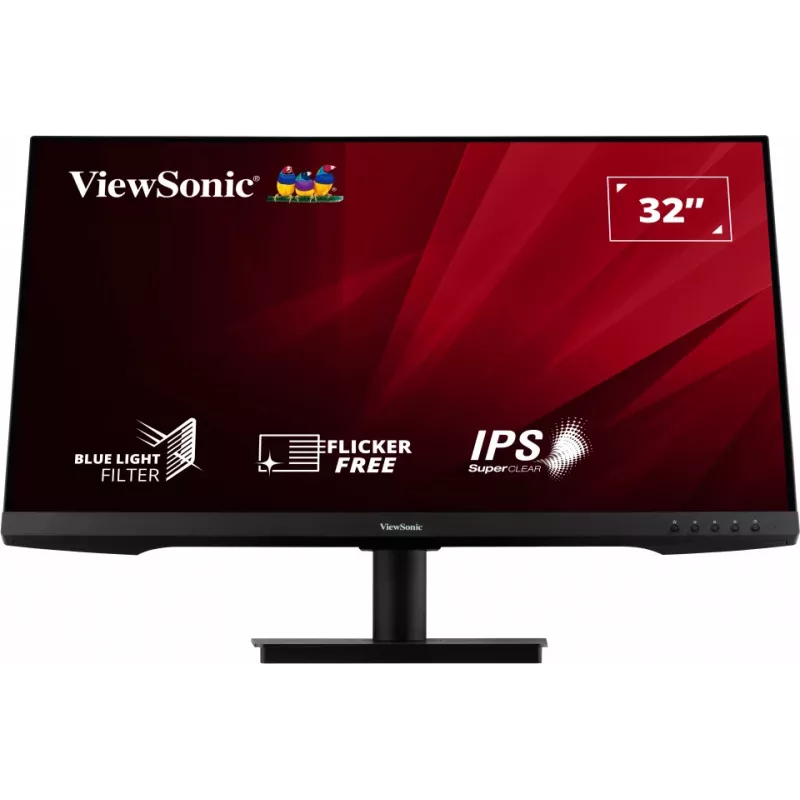 Viewsonic VA VA3209-2K-MHD tietokonenäyttö 81,3 cm (32 inch) 2560 x 1440 pikseliä Quad HD musta