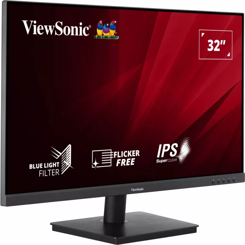 Viewsonic VA VA3209-2K-MHD tietokonenäyttö 81,3 cm (32 inch) 2560 x 1440 pikseliä Quad HD musta