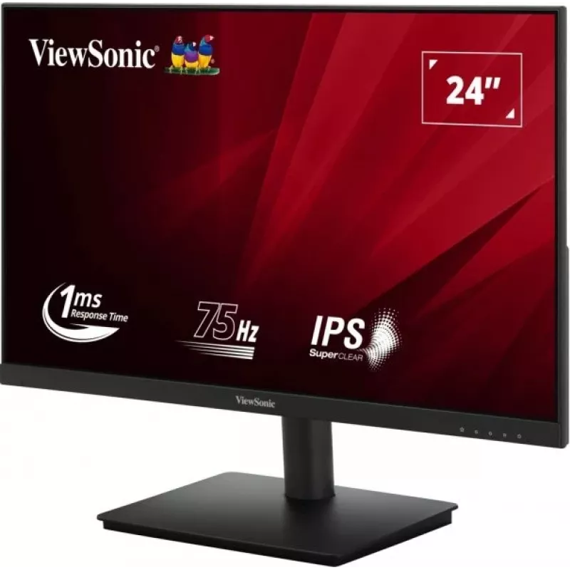 Viewsonic VA VA240-H-2 tietokonenäyttö 60,5 cm (23,8 inch) 1920 x 1080 pikseliä Full HD LED musta