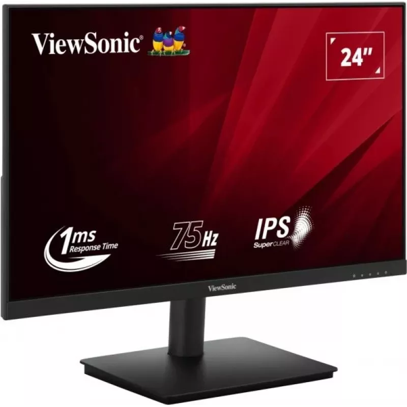 Viewsonic VA VA240-H-2 tietokonenäyttö 60,5 cm (23,8 inch) 1920 x 1080 pikseliä Full HD LED musta