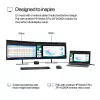 HP Series 5 Pro 24 inch WUXGA -näyttö - 524pn, 61 cm (24 inch), 1920 x 1200 pikseliä, WUXGA, LCD, 5 ms, musta