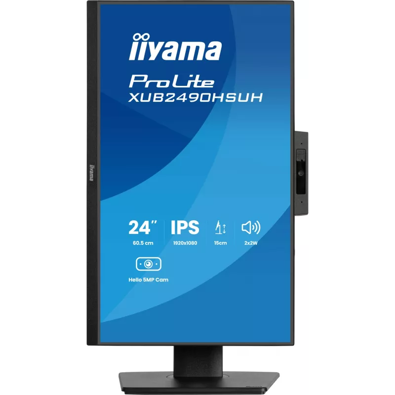 iiyama XUB2490HSUH-B2 tietokonemonitori 60,5 cm (23,8 inch) 1920 x 1080 pikseliä Full HD LED musta