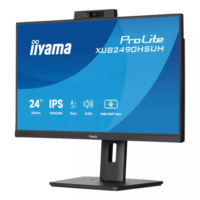 iiyama XUB2490HSUH-B2 tietokonemonitori 60,5 cm (23,8 inch) 1920 x 1080 pikseliä Full HD LED musta
