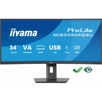 iiyama ProLite XCB3494WQSU-B1 tietokonemonitori 86,4 cm (34