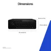 HP Z2 SFF G1i Intel Core Ultra 7 265K 32 GB DDR5-SDRAM NVIDIA RTX A400 Windows 11 Pro -työasema tekoälytyöasema, tekoäly-PC