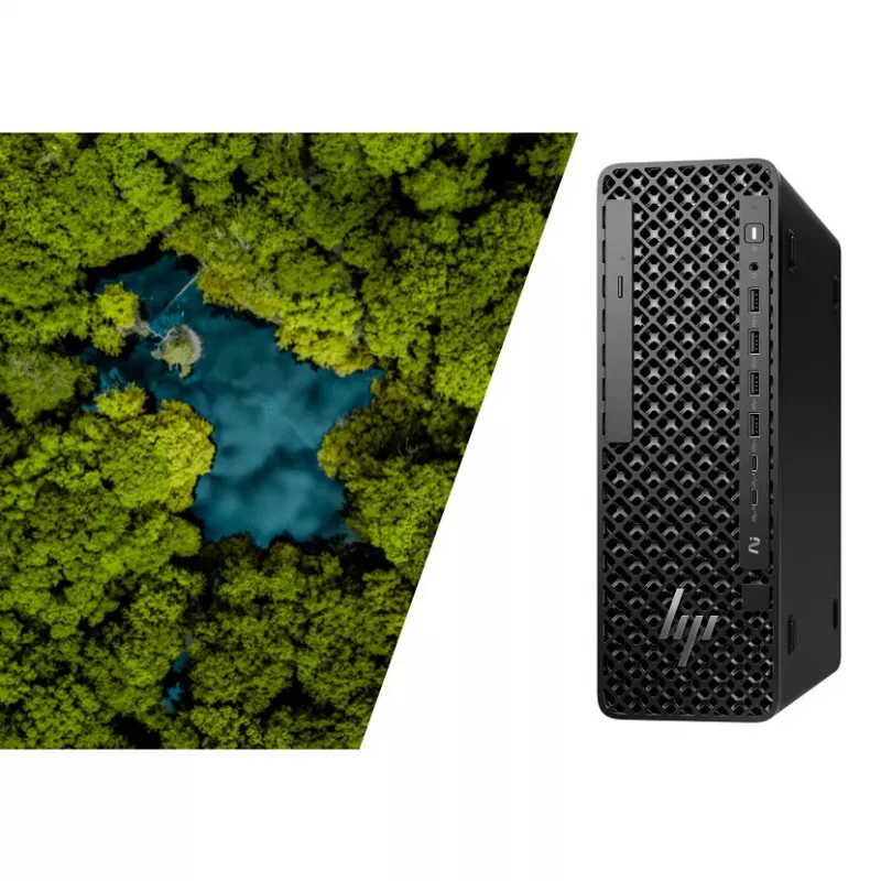 HP Z2 SFF G1i Intel Core Ultra 7 265K 32 GB DDR5-SDRAM NVIDIA RTX A400 Windows 11 Pro -työasema tekoälytyöasema, tekoäly-PC