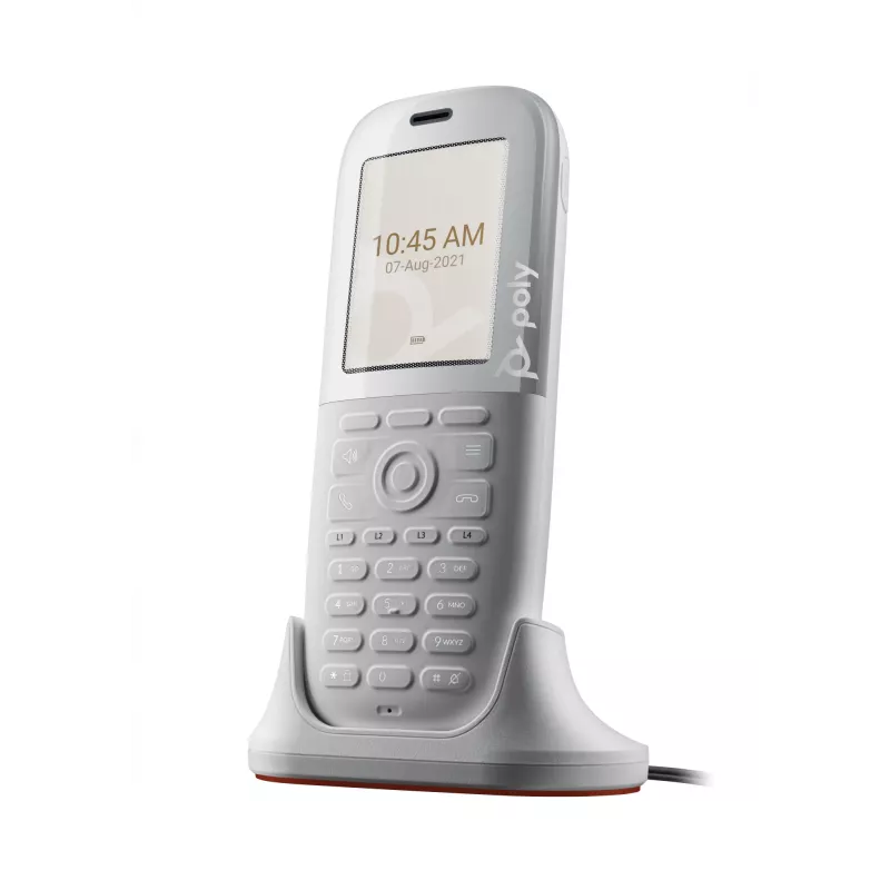 Langaton DECT-puhelin POLY Rove 40 soittajan tunnistus 2,4 inch näyttö