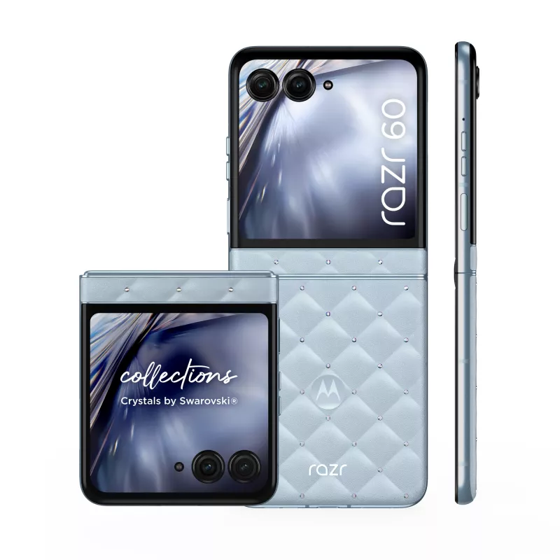 Motorola razr 60 + moto buds loop 17,5 cm (6,9 inch) Dual SIM Android 15 5G USB Type-C 8 GB 256 GB 4500 mAh sininen