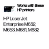 HP 655A musta alkuperäinen LaserJet värikasetti, 12 500 sivua, musta, 1 kpl