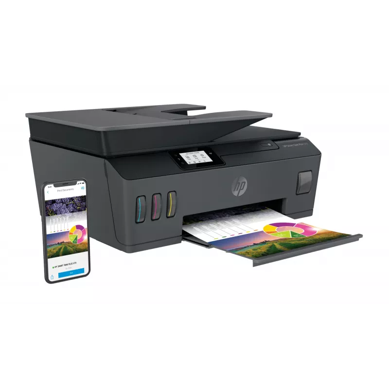 HP Smart Tank Plus 570 langaton monitoimitulostin, kopiokone, skanneri