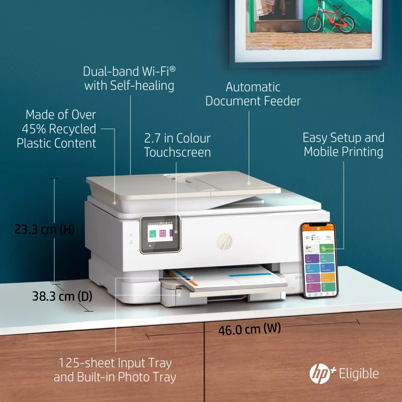HP ENVY Inspire 7920e langaton monitoimitulostin, Instant Ink; kopiokone, skanneri
