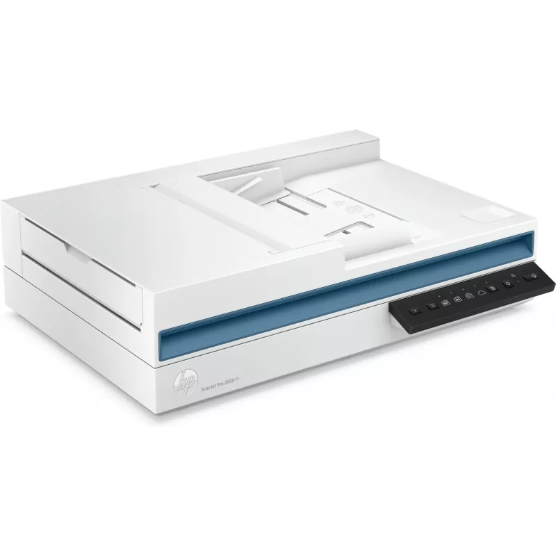 HP Scanjet Pro 2600 f1 taso- & ADF-skanneri 600 x 600 DPI A4 valkoinen