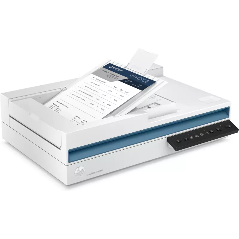HP Scanjet Pro 2600 f1 taso- & ADF-skanneri 600 x 600 DPI A4 valkoinen
