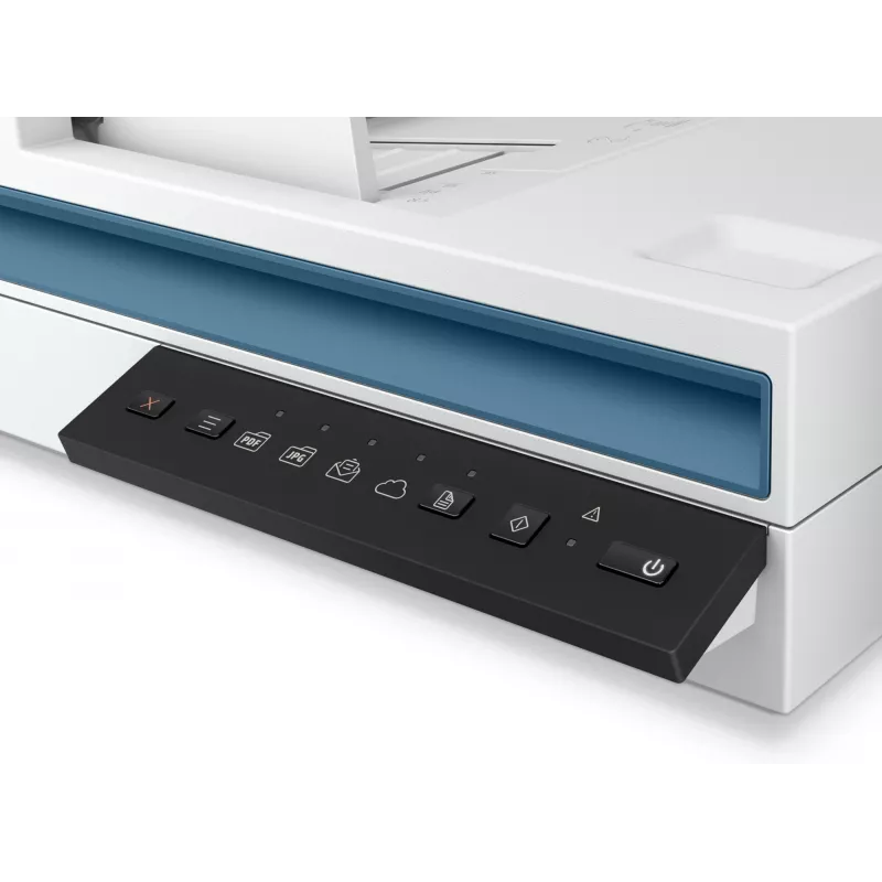 HP Scanjet Pro 2600 f1 taso- & ADF-skanneri 600 x 600 DPI A4 valkoinen