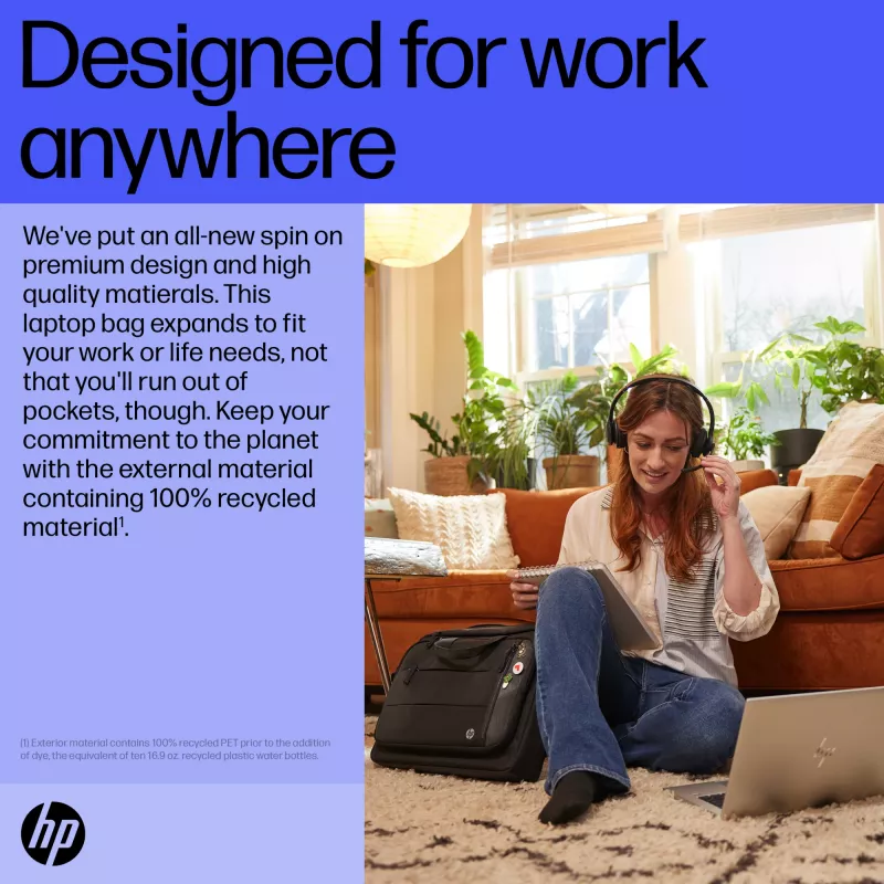 HP Renew Executive 16 tuuman kannettavatietokonelaukku, messenger-laukku