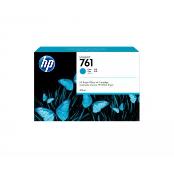 HP 761 400 ml syaani DesignJet-mustepatruuna, HP DesignJet T7100 tulostin; HP DesignJet T7200 tuotantotulostin, Thermo-Tintenstrahl, syaani, Singapore, 174 mm, 114 mm