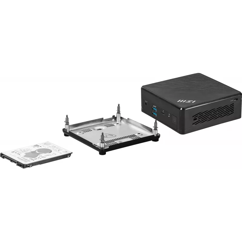 MSI Cubi 5 12M-022BDE 0,66L Mini-PC musta i3-1215U