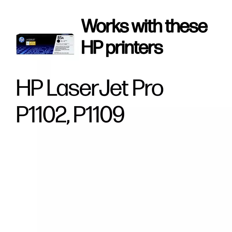 HP 85A musta alkuperäinen LaserJet-värikasetti