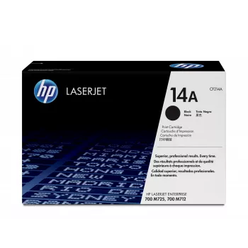 HP 14A musta alkuperäinen LaserJet värikasetti, 10000 sivua, musta, 1 kpl