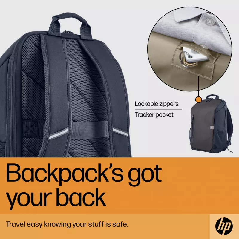 HP Travel 18 litraa 15.6 Iron harmaa kannettavan tietokoneen reppu