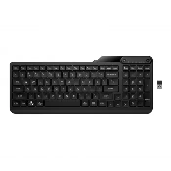 HP 475 kaksitoiminen langaton näppäimistö, täysikokoinen (100%), langaton, RF-langaton + Bluetooth, kalvokytkin, musta
