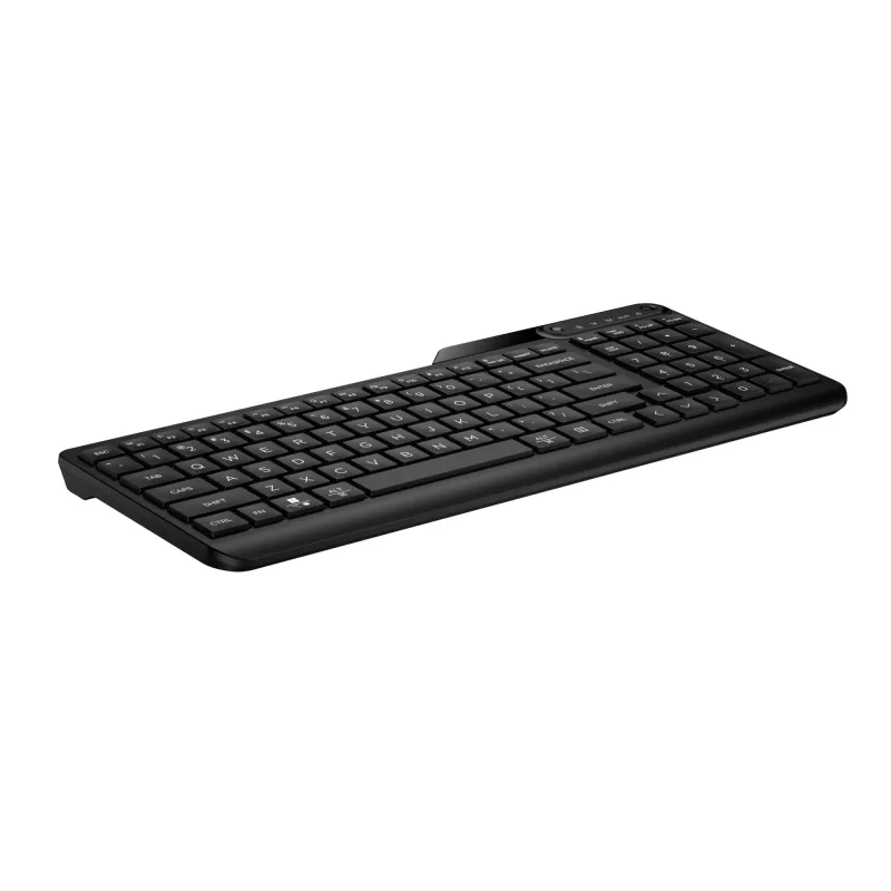 HP 475 kaksitoiminen langaton näppäimistö, täysikokoinen (100%), langaton, RF-langaton + Bluetooth, kalvokytkin, musta