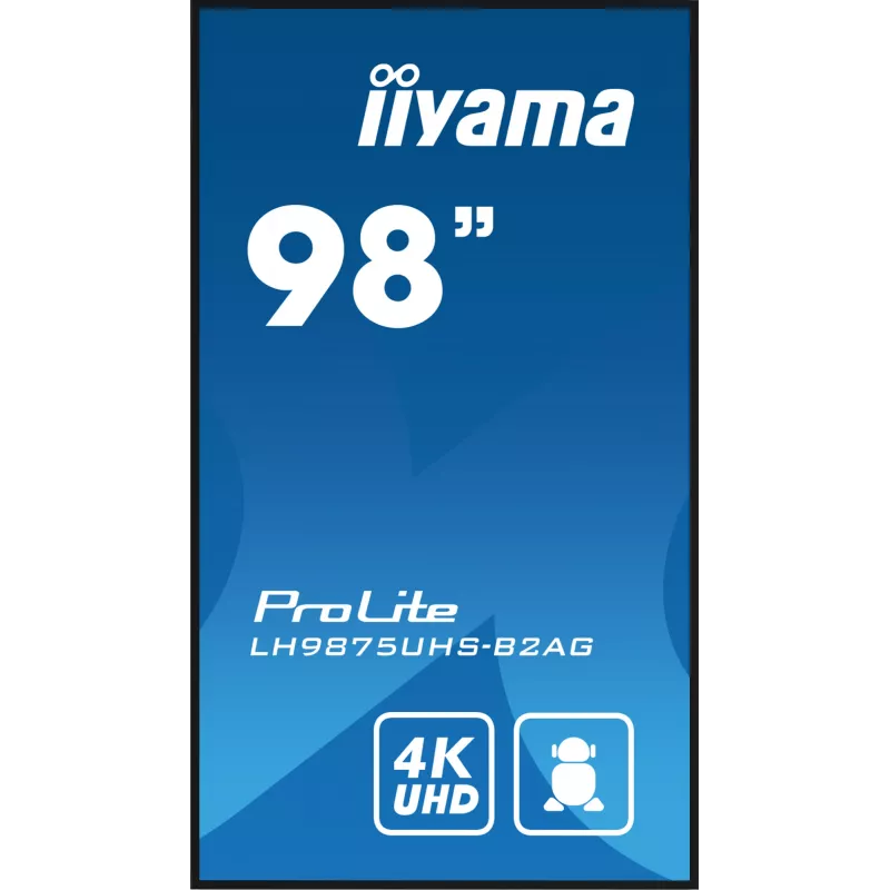 Digitaalinen infonäyttö iiyama LH9875UHS-B2AG 97,5
