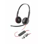 HP Poly Blackwire 3210 yksikanavainen USB-C-kuulokemikrofoni musta + USB-C/A-sovitin (bulk)