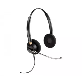 HP Poly EncorePro 520V binaural-headset VoiceTube +Quick Disconnect