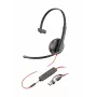 HP Poly Blackwire 3215 monaural USB-C -headset +3,5 mm liitin +USB-C/A-sovitin (bulkki)