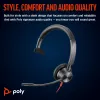 HP Poly Blackwire 3315 monaural Microsoft Teams -sertifioitu USB-C-headset +3,5 mm liitin +USB-C/A-sovitin