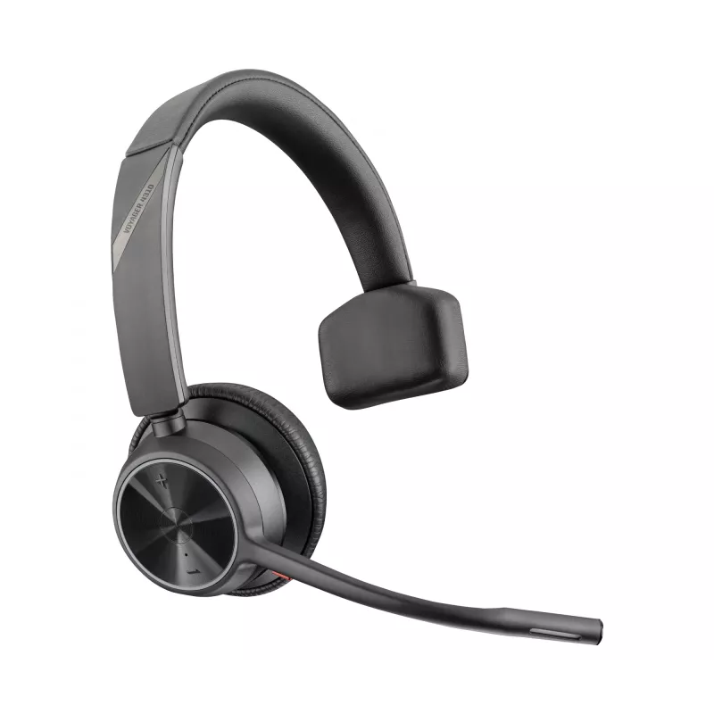 HP Poly Voyager 4310 UC mono-headset + BT700 USB-A-sovitin + latausasema