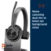 HP Poly Voyager 4310 USB-C -headset + BT700-dongle + latausasema