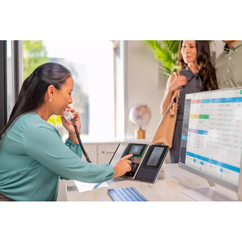 HP Poly Edge E450 IP-puhelin ja PoE-tuki, IPS, 4:3, WPA2-Enterprise, EAP-TLS, HTTPS, ENERGY STAR, EAC, RoHS, Federal Communications Commission (FCC), CE, 0 - 40 °C